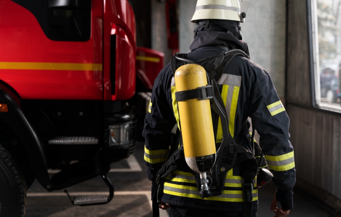 Wielka tragedia w Piotrowie: Mężczyzna z niepełnosprawnością zginął w pożarze domu